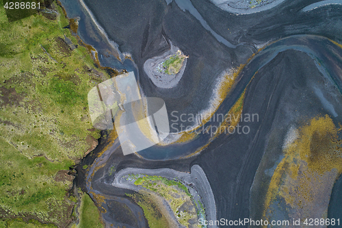 Image of Abstract river