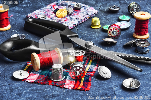 Image of Accessories for sewing