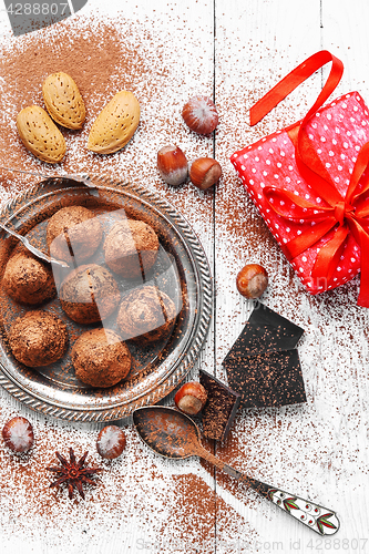 Image of Chocolate truffles balls