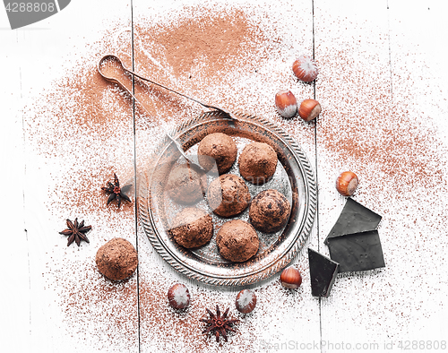 Image of Chocolate truffles balls