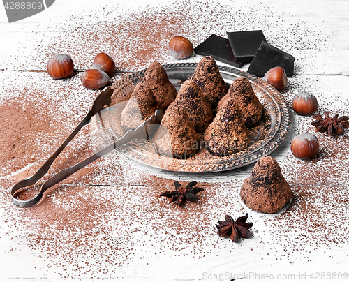 Image of Chocolate truffles balls