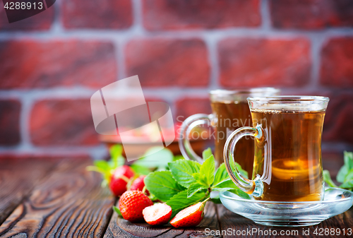 Image of strawberry tea