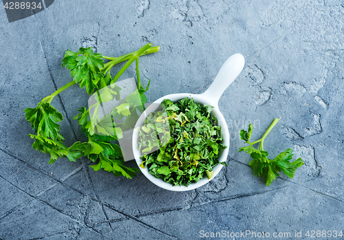 Image of dry parsley