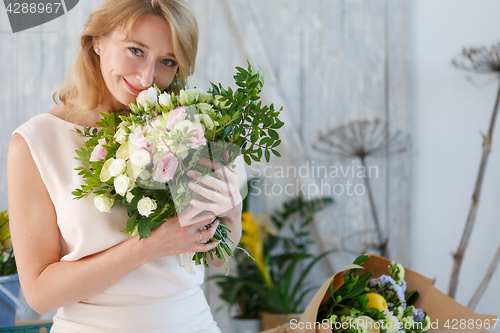 Image of Delicate photo of beautiful blonde