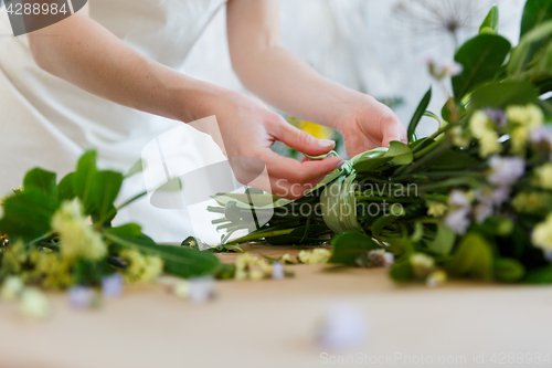 Image of Close up photo of florist