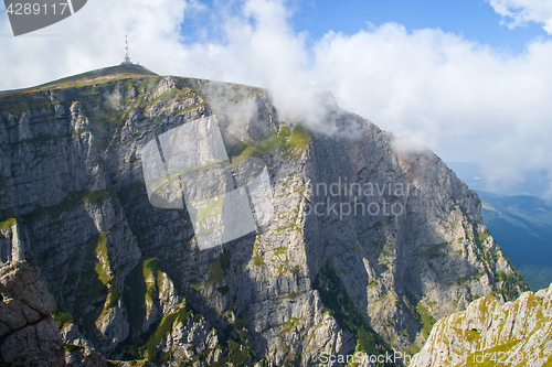 Image of Vertical wall mountain