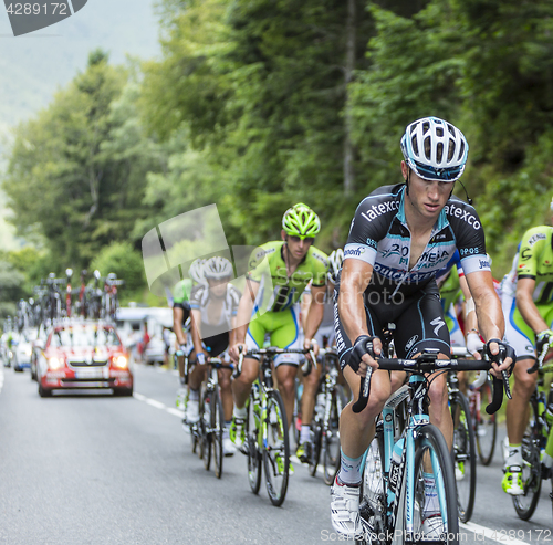 Image of Mark Renshaw on Col du Tourmalet - Tour de France 2014