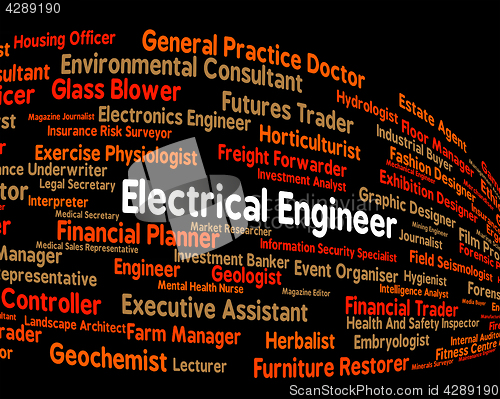 Image of Electrical Engineer Means Circuit Occupations And Recruitment