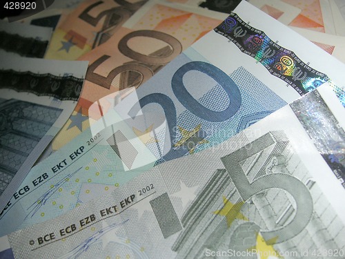 Image of euro notes