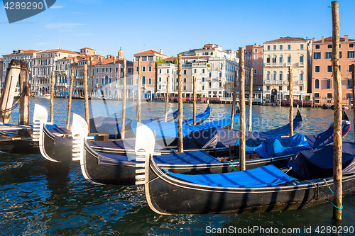 Image of Venice, Gondolas detail