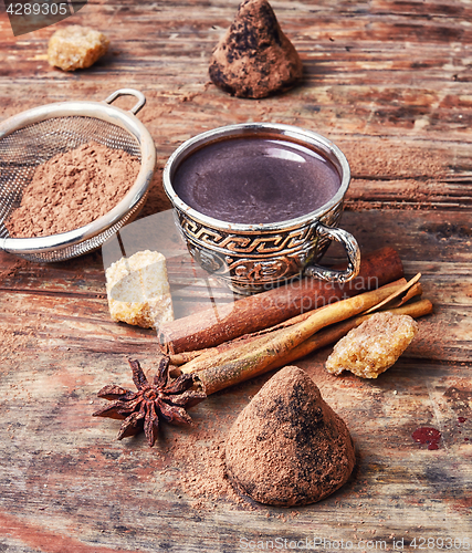 Image of Cup with cocoa