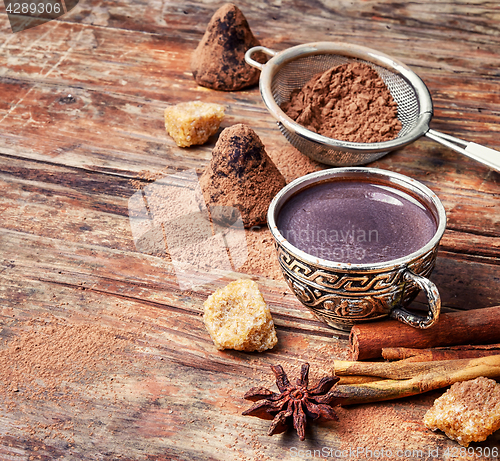 Image of Cup with cocoa