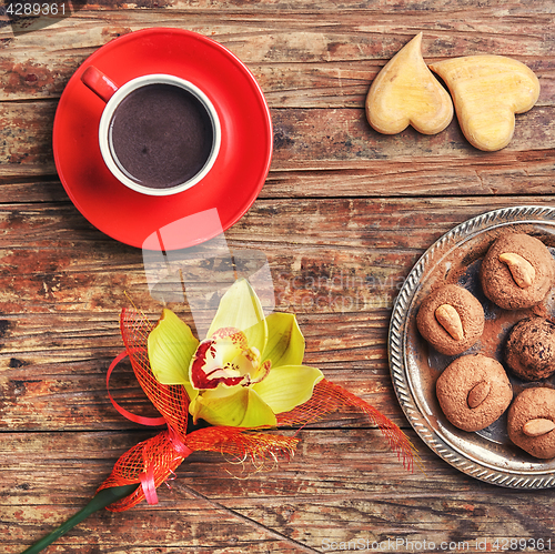 Image of Cocoa and chocolate truffles