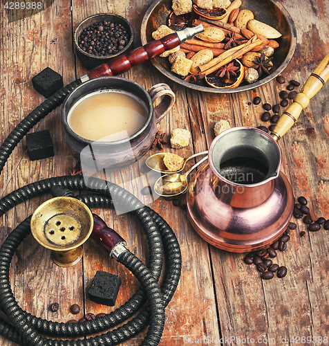 Image of Coffee and hookah