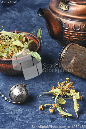 Image of Foliage dried Linden tea