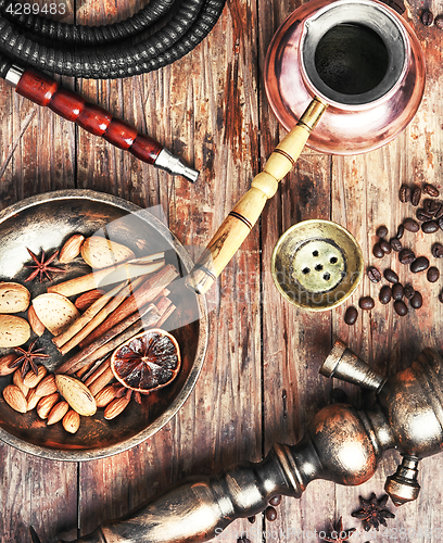 Image of Shisha with coffee