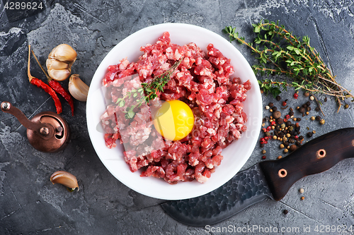 Image of minced meat