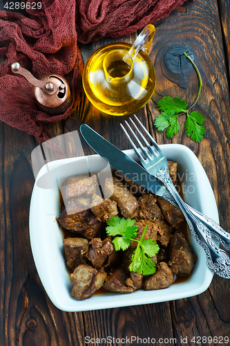 Image of fried liver