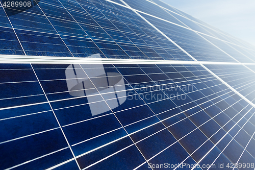 Image of Solar panel texture