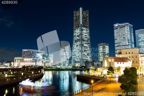 Image of Yokohama at night