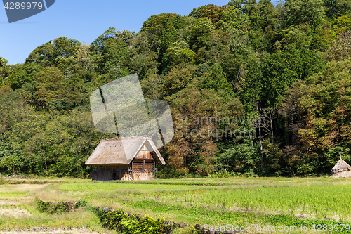 Image of Traditional Japanese Shirakawago village 