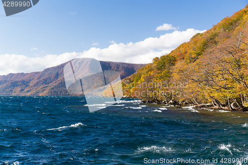 Image of Lake towada in japan