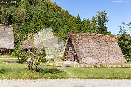 Image of Traditional Japanese village Shirakawago