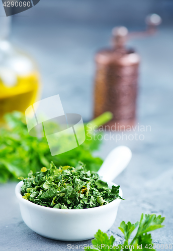 Image of dry parsley