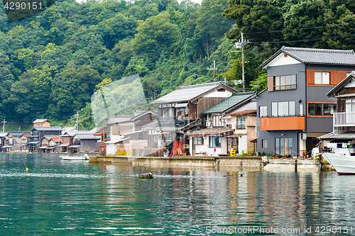 Image of Ine cho in Kyoto of Japan 