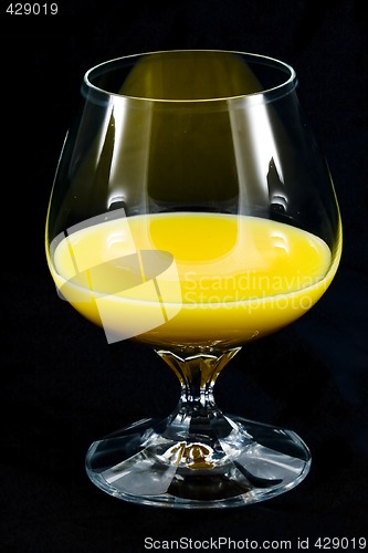 Image of Glass of Eggnog