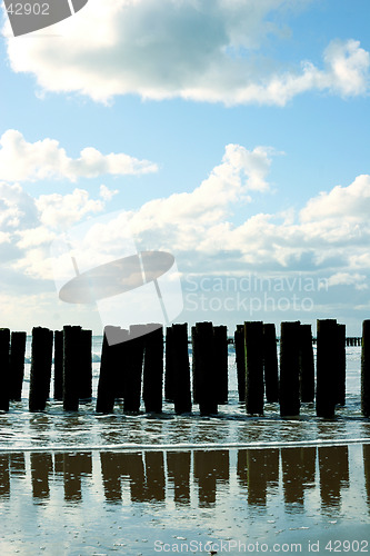 Image of Beach & Poles