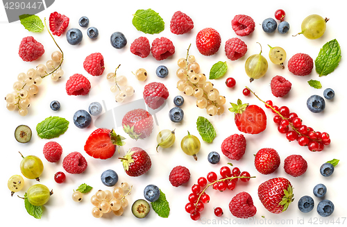 Image of Various fresh berries