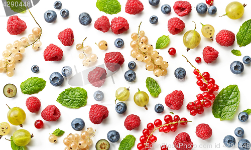 Image of Various fresh berries