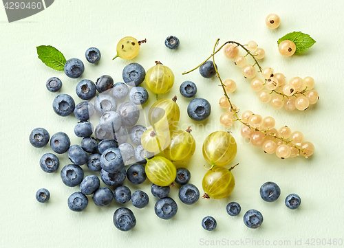 Image of various fresh berries