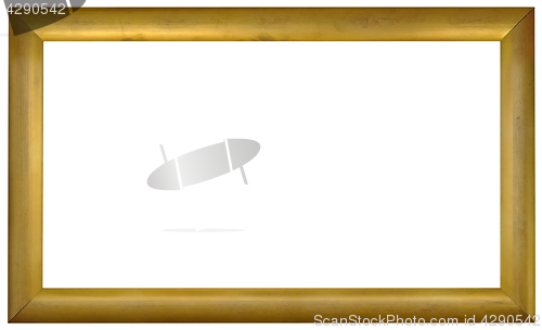 Image of Golden Picture Frame Cutout