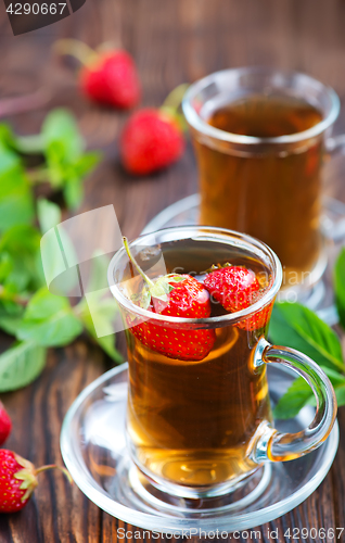 Image of strawberry tea