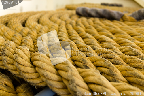 Image of Rope texture pattern background