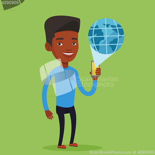 Image of International technology communication.