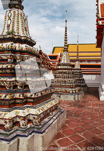 Image of part of Wat Phra Kaeo temple 