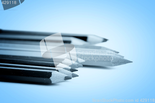 Image of Close-up pencil.