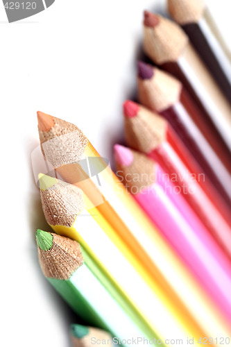 Image of Close-up pencil.