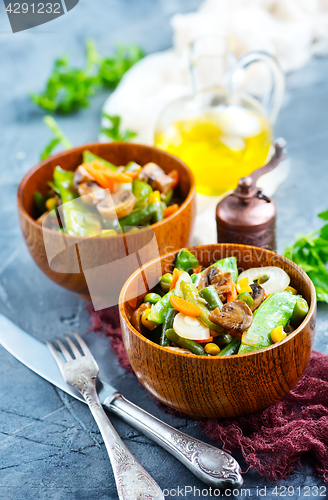 Image of fried mix vegetables