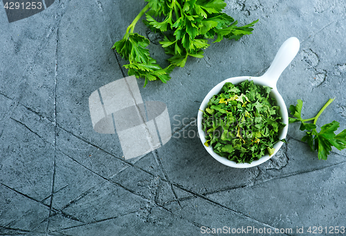 Image of dry parsley
