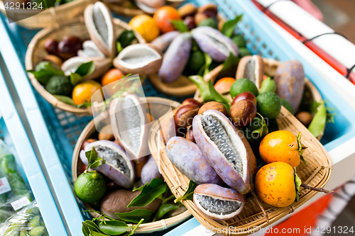 Image of Variety of organic vegetables