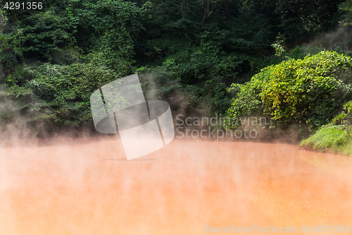 Image of Blood pond hell in Japan