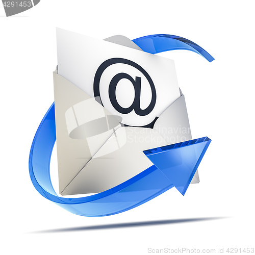 Image of an envelope with an email sign