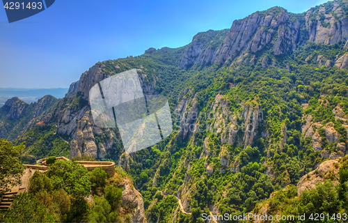 Image of Montserrat Mountain