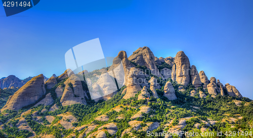 Image of Montserrat Mountain