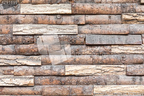 Image of Wood Tiles Wall