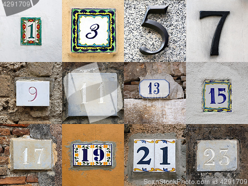 Image of Odd House Numbers